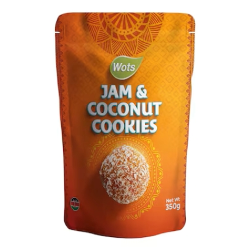C&R Home Made Jam Coconut Cookies 350G